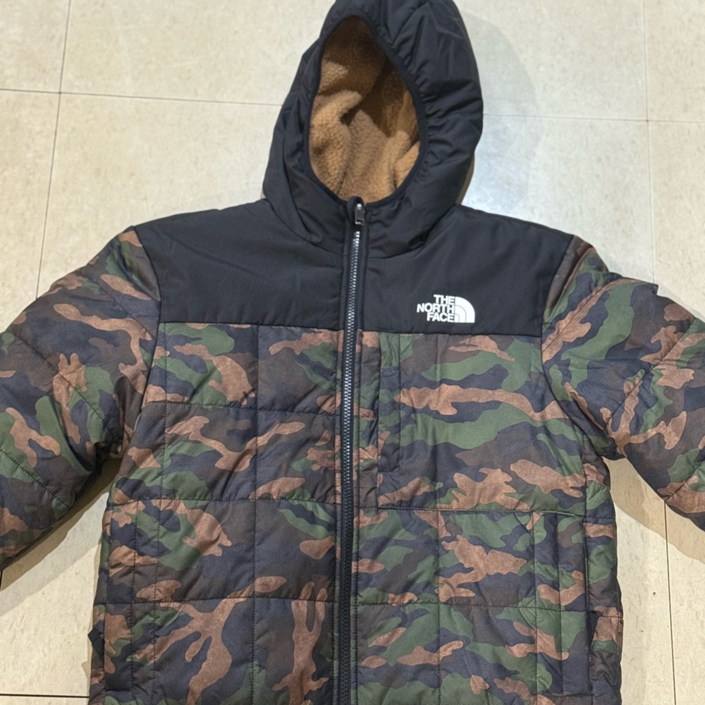 The North Face Kids Woodland Camo Puffer Jacket